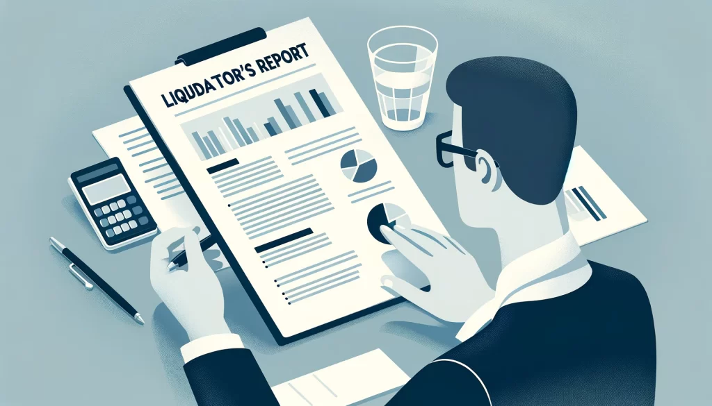 liquidator's report service