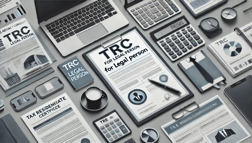 trc for legal person